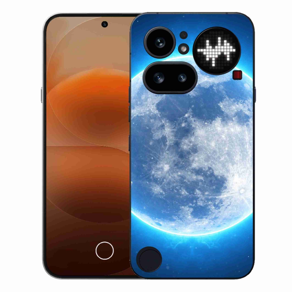Zselés borítás mmCase a Nothing Phone (4a) - földgömb alakú
