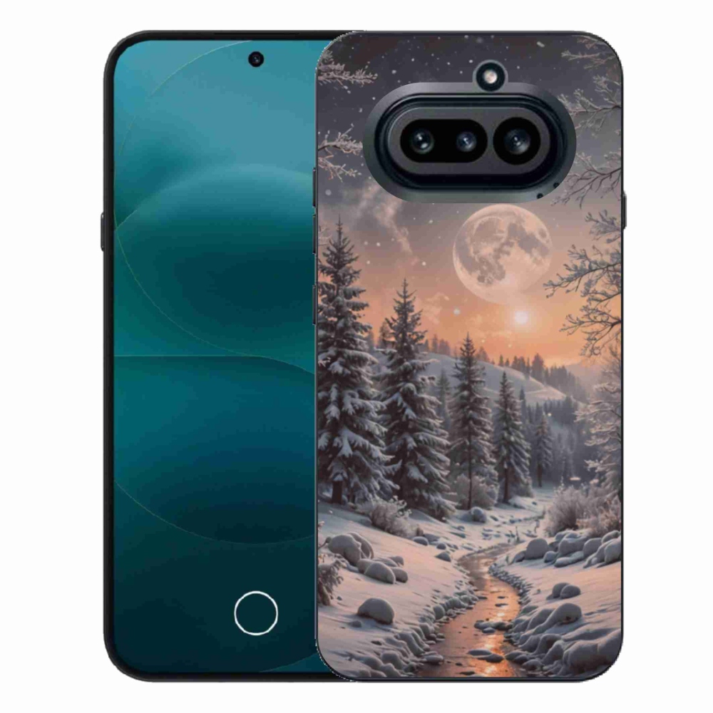 Zselés borító mmCase a Nothing Phone (4a) - téli tájkép 2