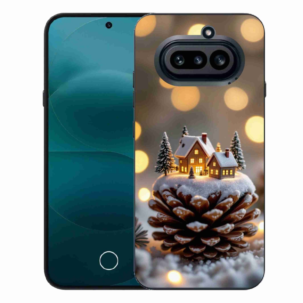 Zselés borítás mmCase a Nothing Phone (4a) - téli faluban