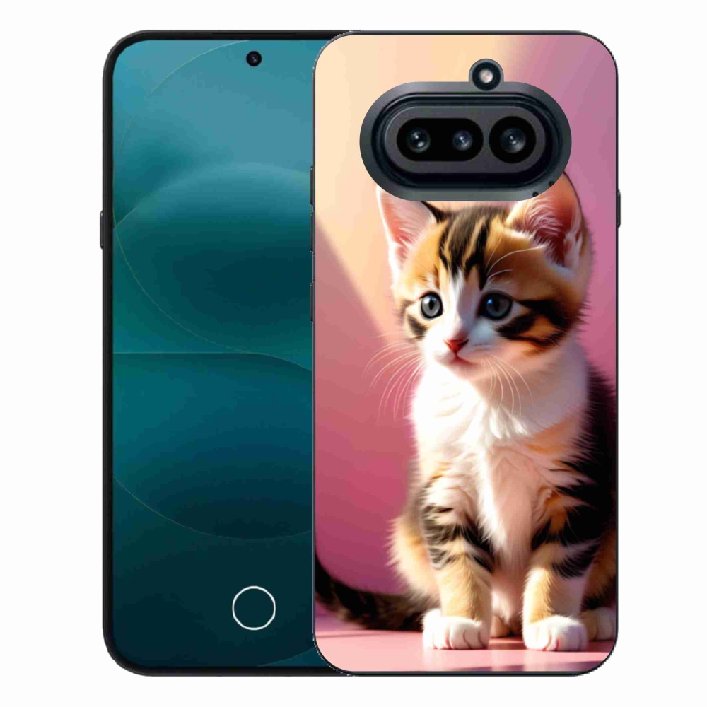 Zselés borítás mmCase a Nothing Phone (4a) - kíváncsi cica 2