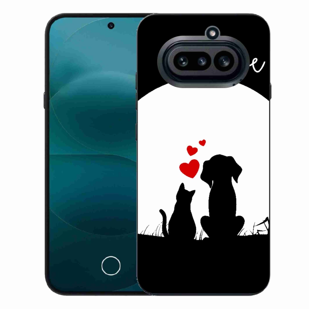 Zselés borító mmCase a Nothing Phone (4a) számára - állatszerelem