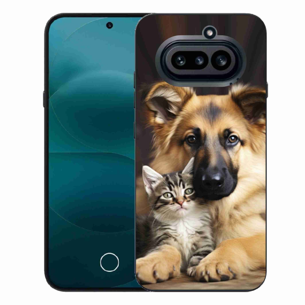 Zselés borító mmCase a Nothing Phone (4a) - állati barátság