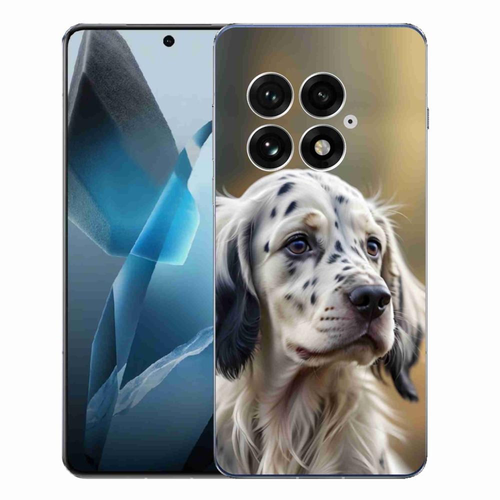 Zselés borítás mmCase a One Plus 13-hoz - English Setter