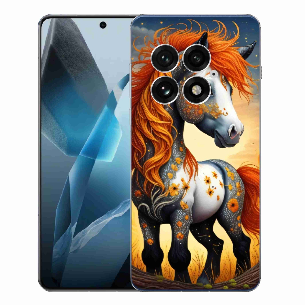 Zselés borítás mmCase a One Plus 13-hoz - színes póni