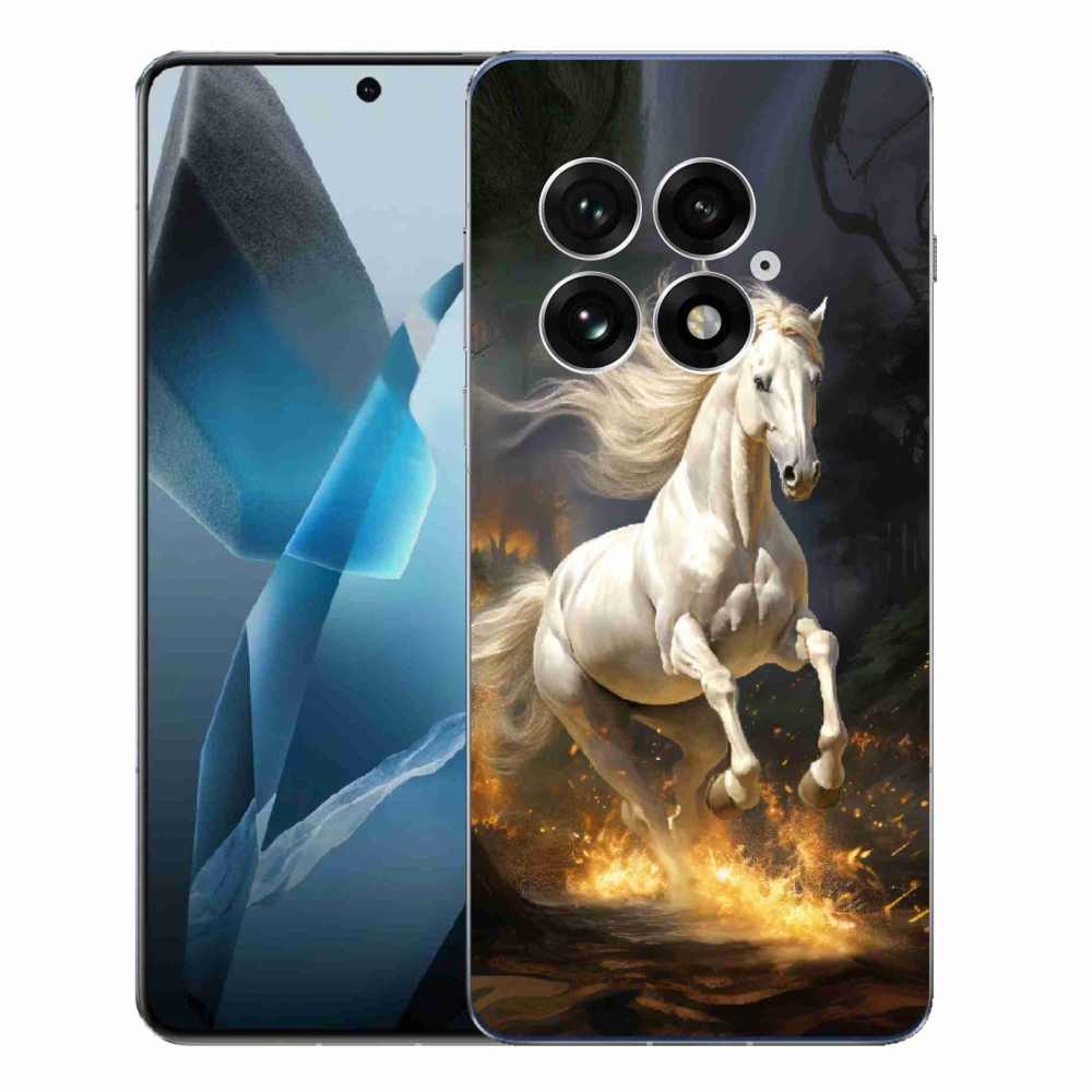 Zselés tok mmCase a One Plus 13-hoz - fehér ló 2