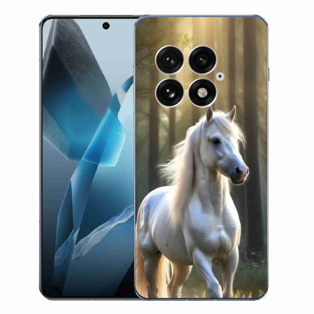 Zselés tok mmCase a One Plus 13-hoz - fehér ló 3