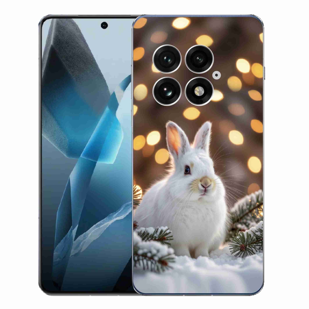 Zselés tok mmCase a One Plus 13-hoz - fehér nyúl