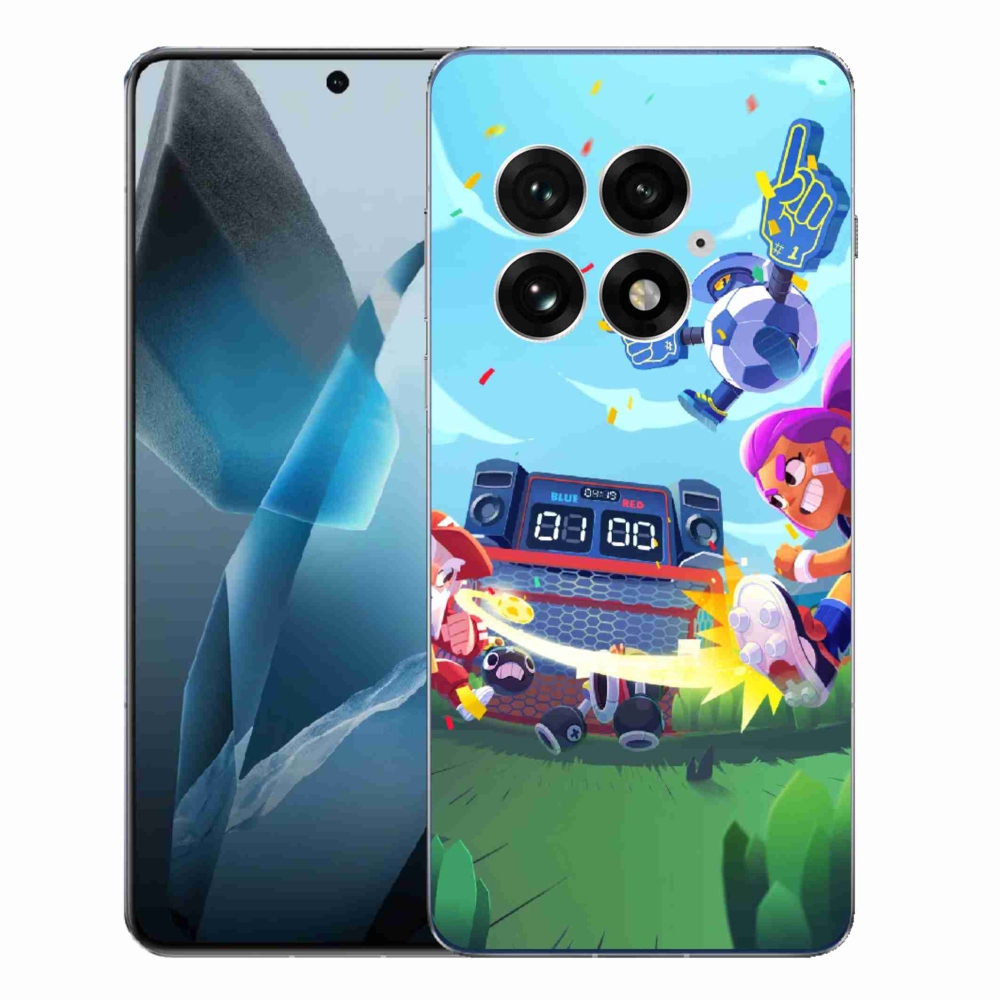 Zselés borítás mmCase a One Plus 13-hoz - verekedős csillagok 1