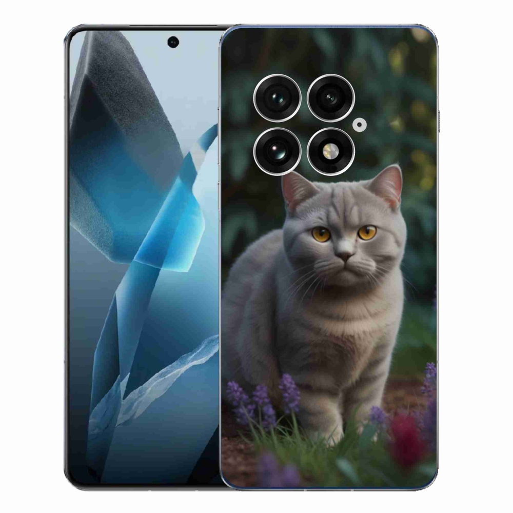 Zselés borítás mmCase a One Plus 13-hoz - Brit macska
