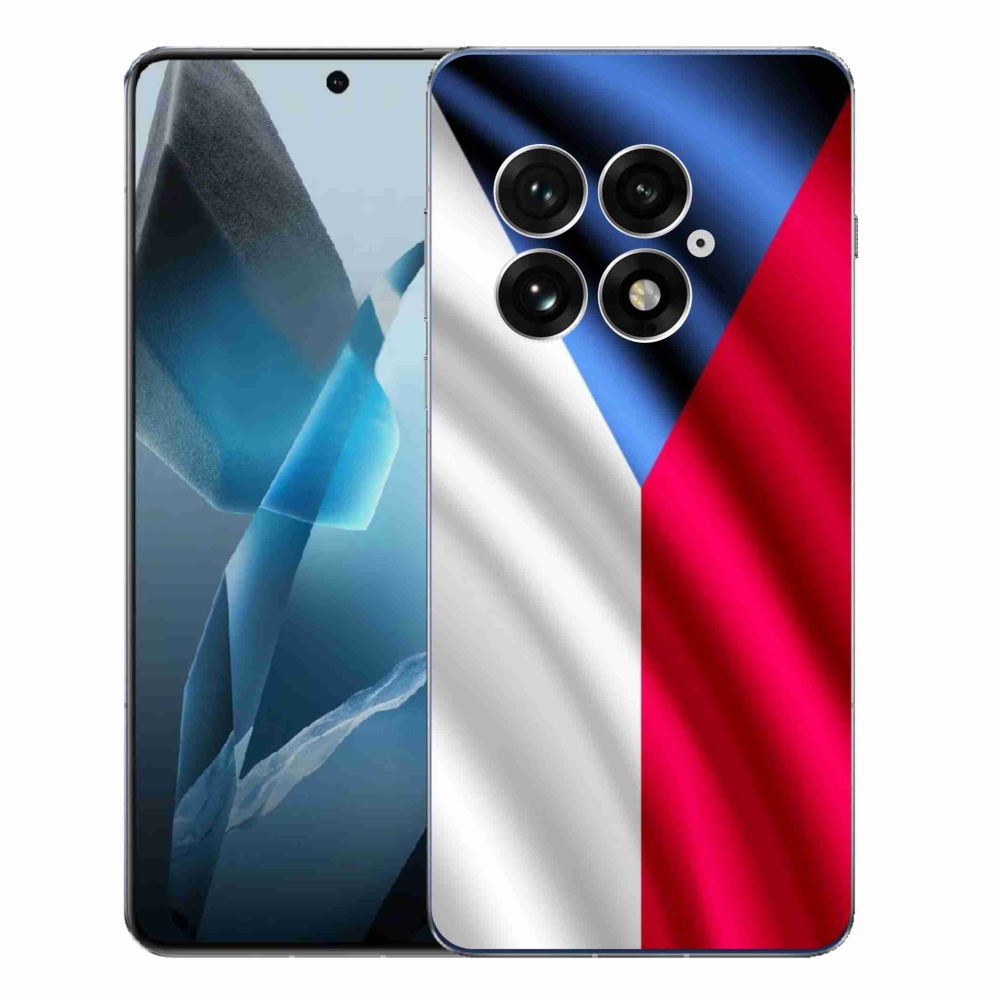 Gél védőhuzat mmCase on One Plus 13 - cseh zászló