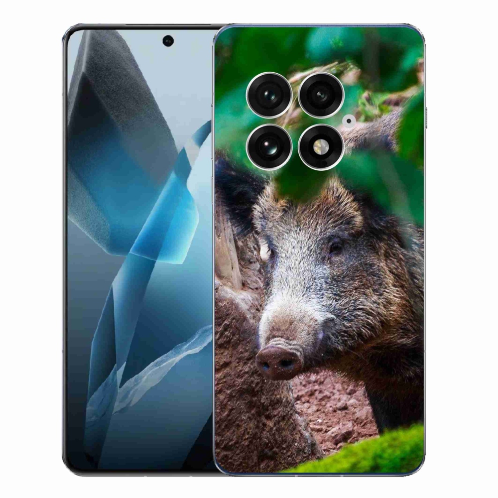 Zselés tok mmCase One Plus 13-hoz - vaddisznó