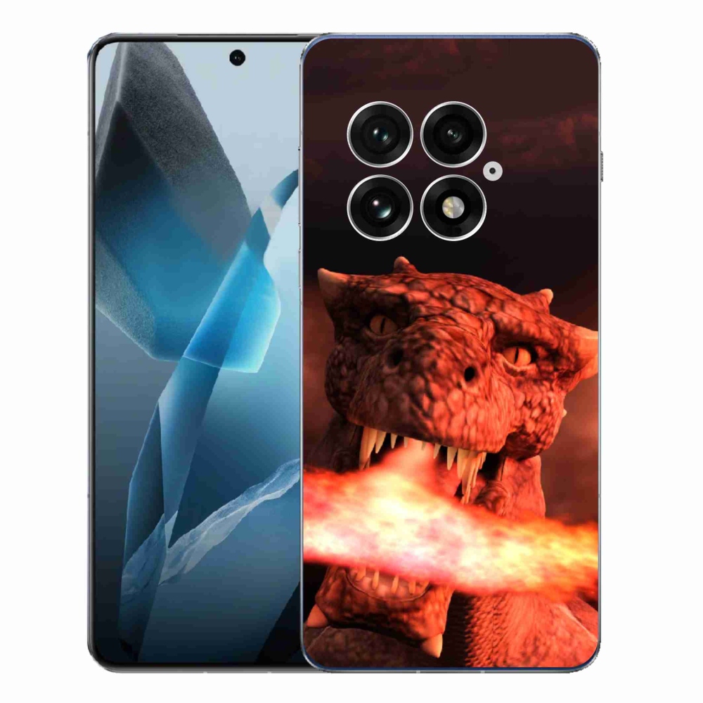 Zselés borítás mmCase a One Plus 13-hoz - sárkány