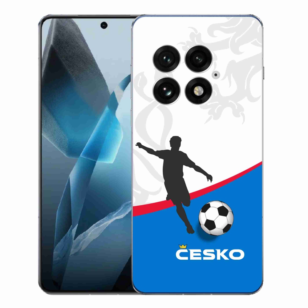 Gél védőburkolat mmCase for One Plus 13 - futball Csehország 1