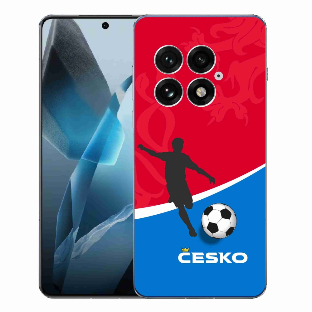 Gél védőburkolat mmCase for One Plus 13 - futball Csehország