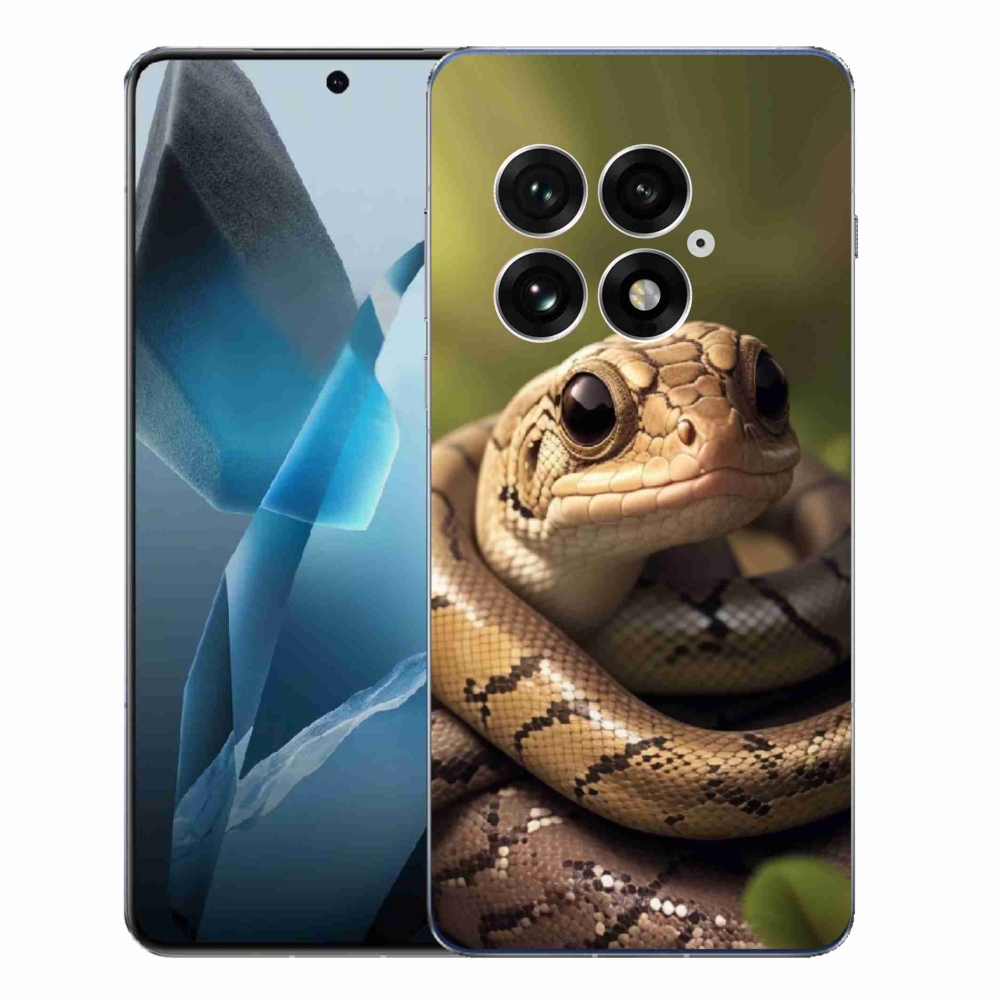 Zselés borítás mmCase a One Plus 13-hoz - kígyó 1