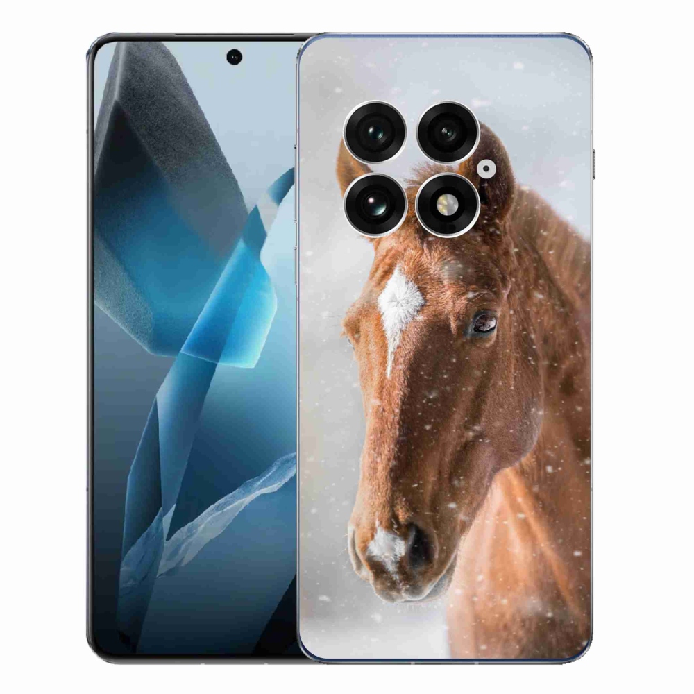 Zselés tok mmCase a One Plus 13-hoz - barna ló 2