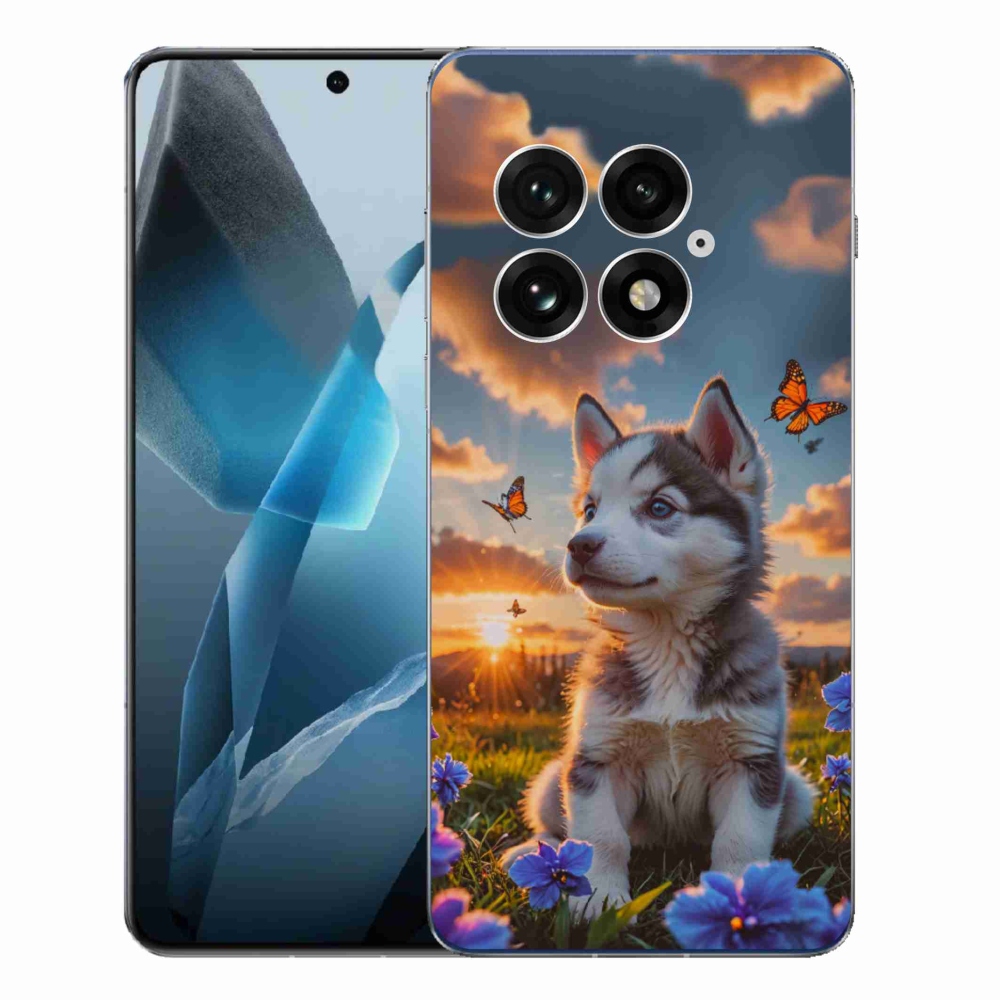 Zselés borítás mmCase a One Plus 13-on - husky naplementében