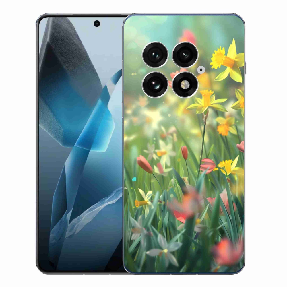 Gél borító mmCase a One Plus 13-hoz - tavaszi virágok