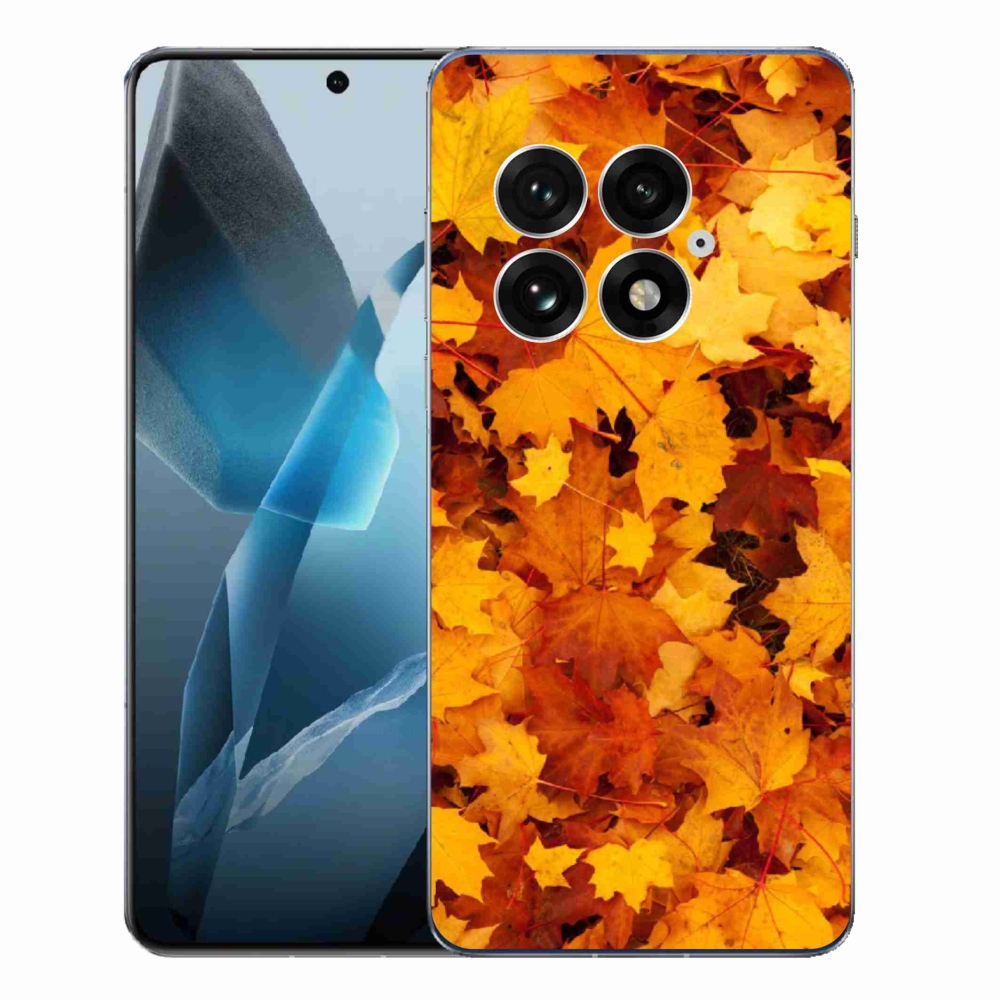 Zselés borító mmCase a One Plus 13-hoz - juharlevelek