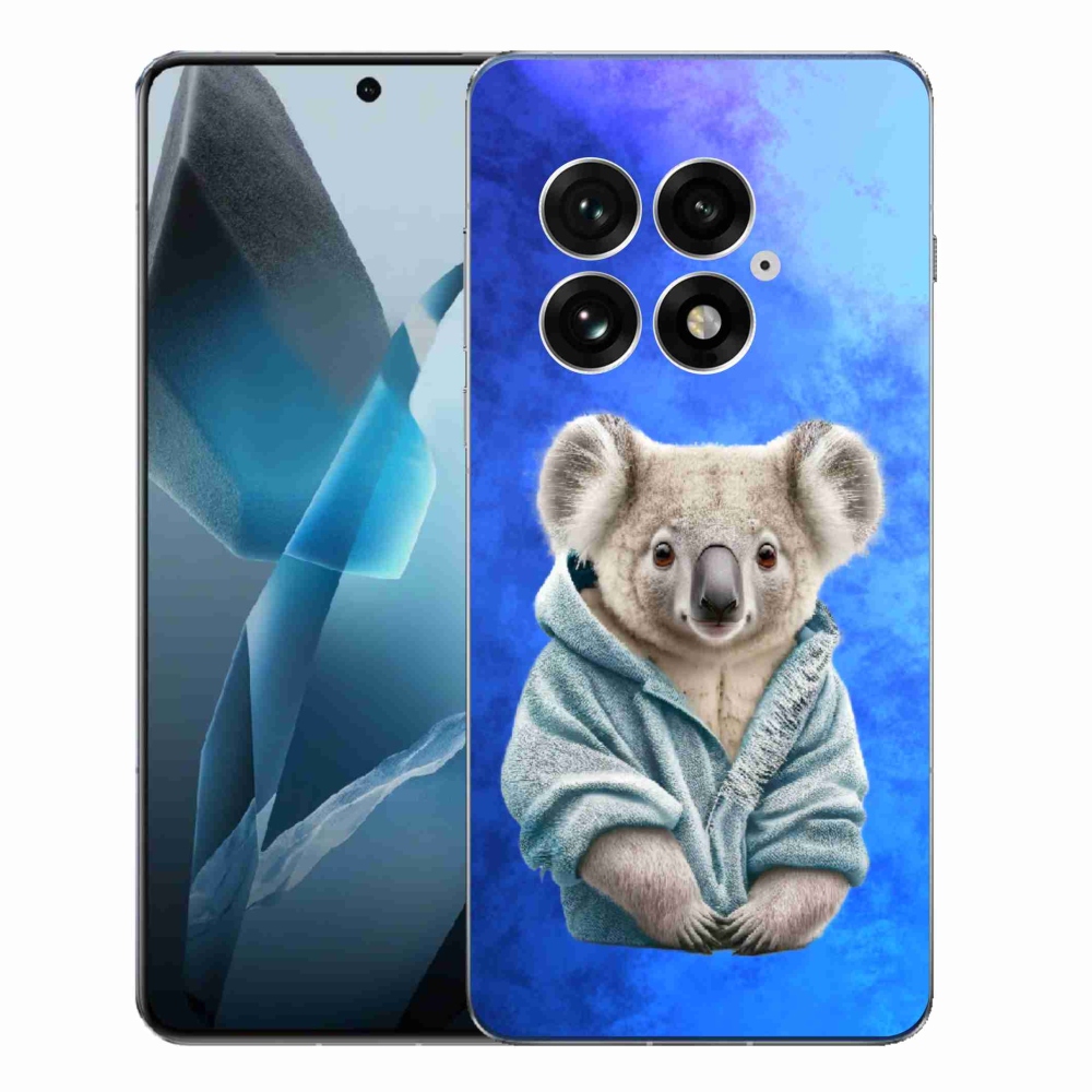 Zselés borítás mmCase a One Plus 13-hoz - koala pulóverben
