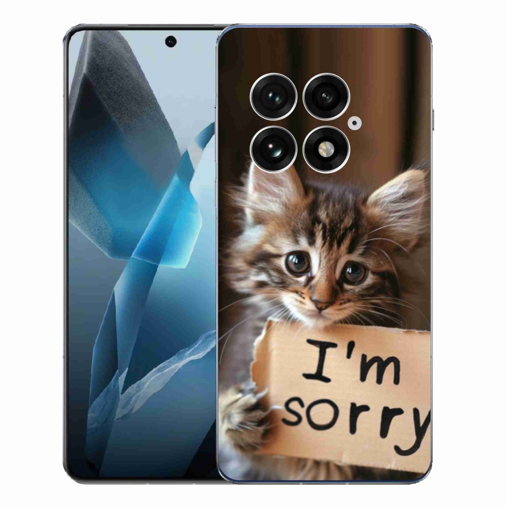 Gél borítás mmCase a One Plus 13-hoz - Cat's Excuse (Macska mentség)