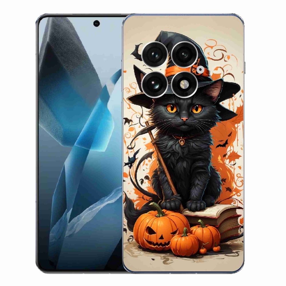 Zselés borítás mmCase a One Plus 13-hoz - cat wizard
