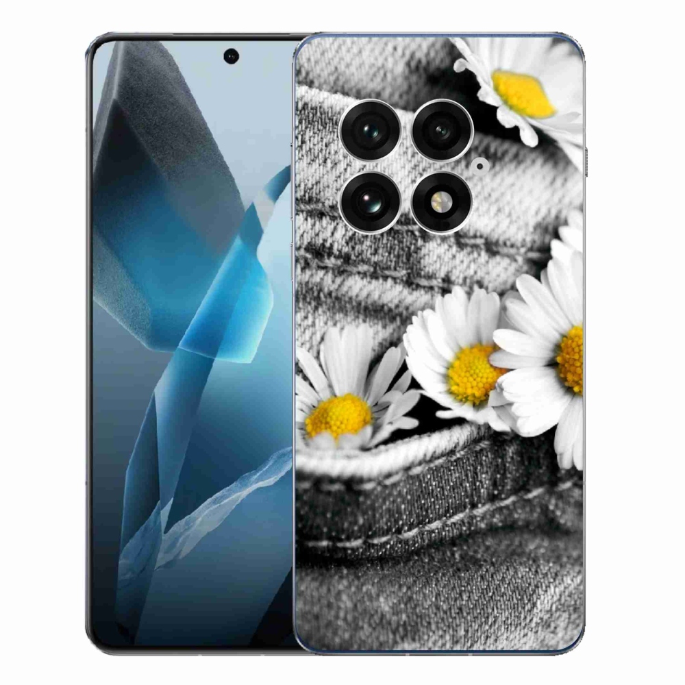 Zselés borító mmCase a One Plus 13-hoz - százszorszépek