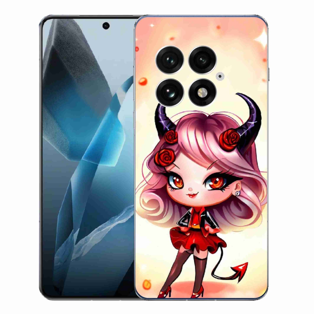 Zselés borítás mmCase a One Plus 13-hoz - rajzfilmördög