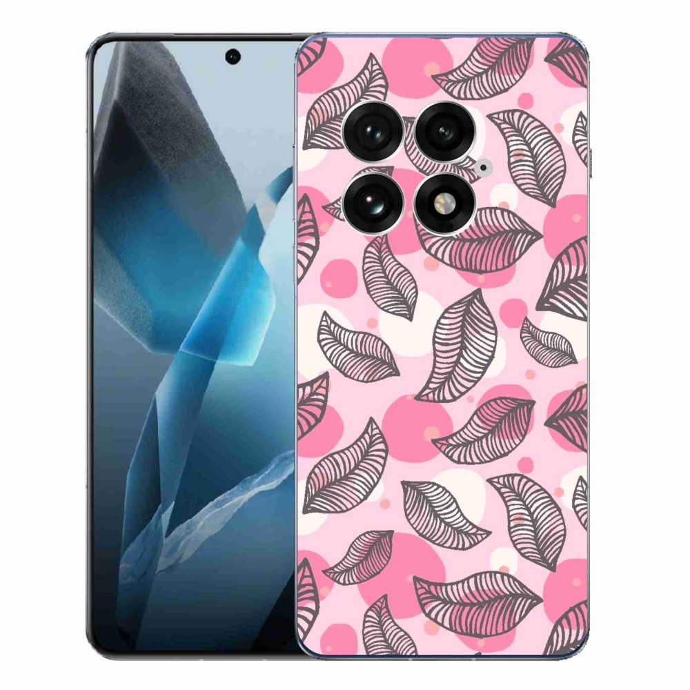 Zselés borító mmCase a One Plus 13-hoz - rajzfilmes hulló levelek