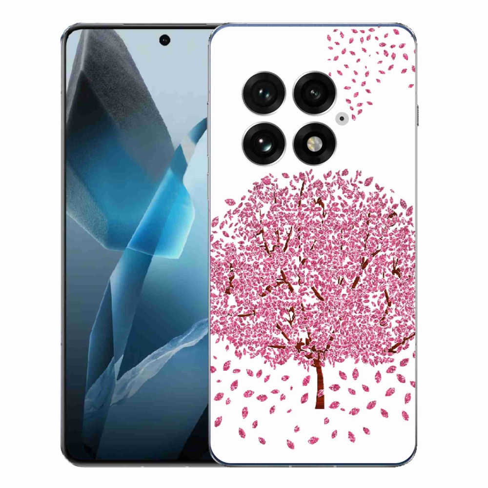 Zselés borító mmCase a One Plus 13-hoz - rajzfilmfa levelekkel