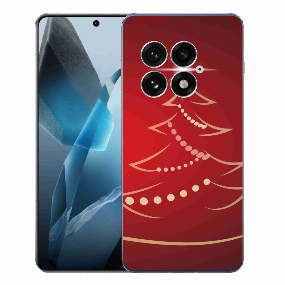 Gél borítás mmCase on One Plus 13 - karácsonyfa karikatúra