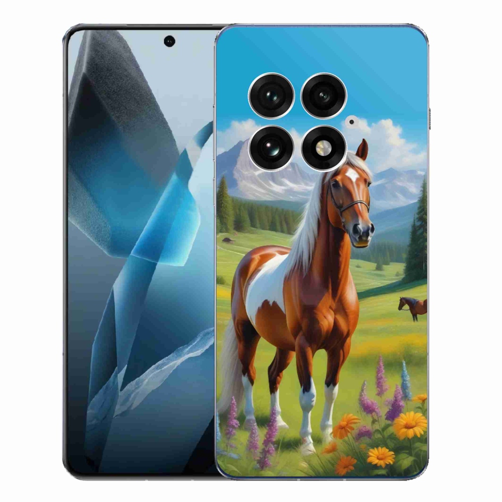 Zselés borítás mmCase for One Plus 13 - ló a réten