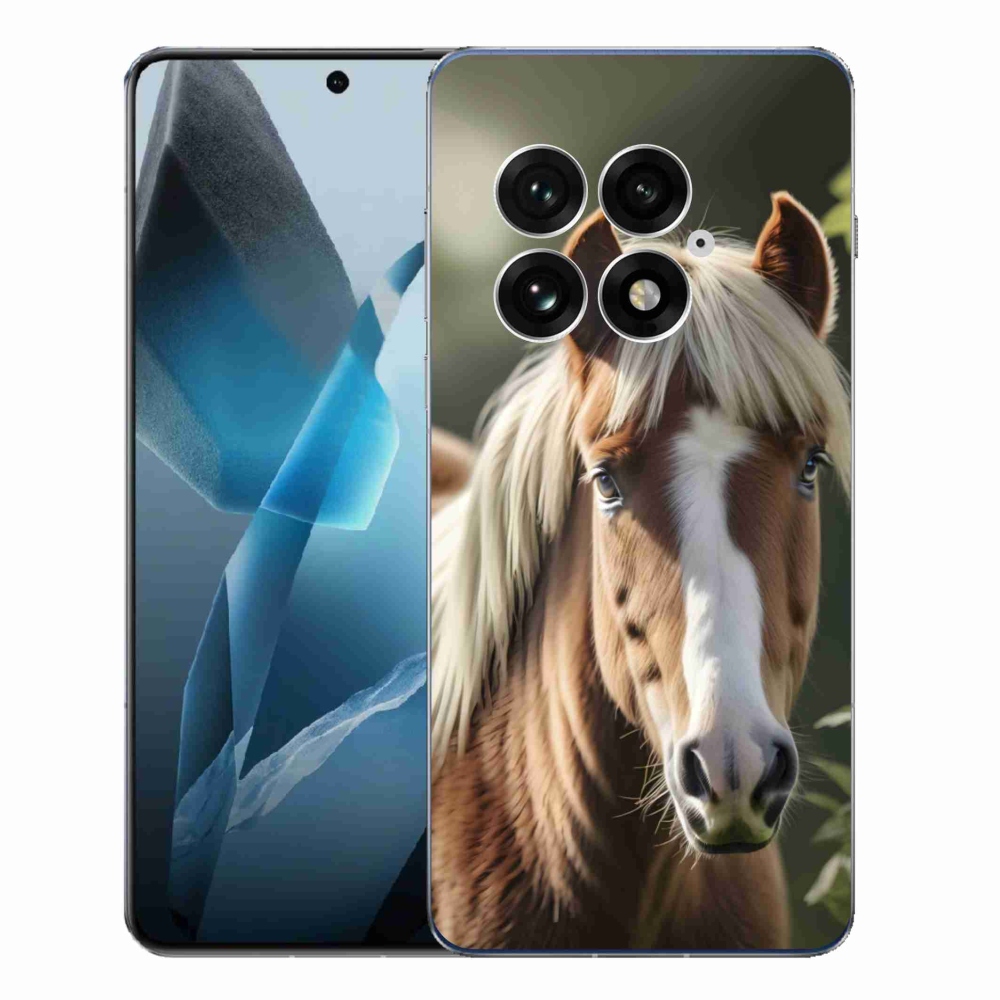 Zselés borítás mmCase for One Plus 13 - ló világos sörénnyel