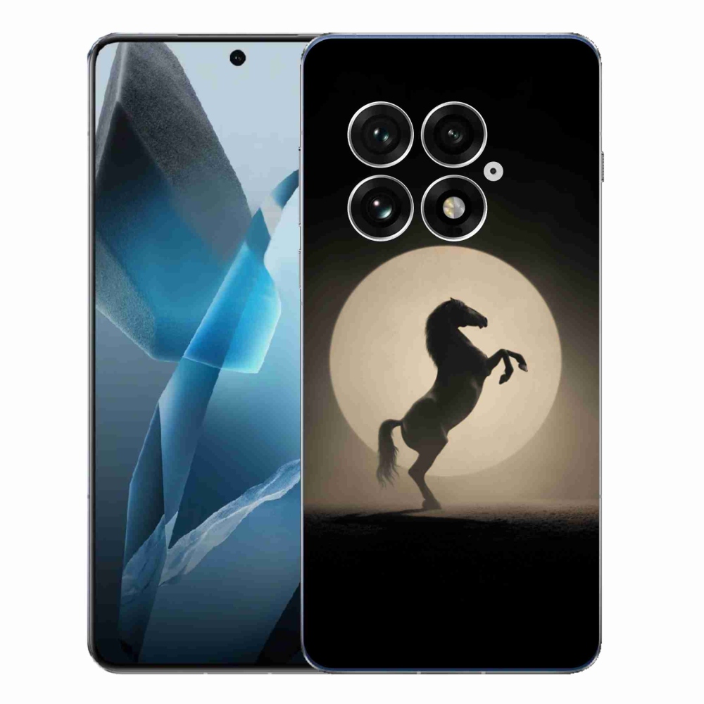 Zselés borítás mmCase a One Plus 13-hoz - ló sziluettben