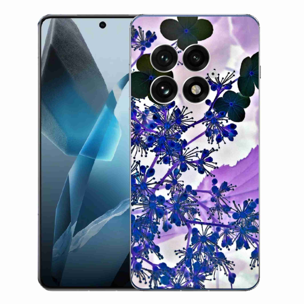 Zselés borító mmCase a One Plus 13-hoz - hortenzia virág