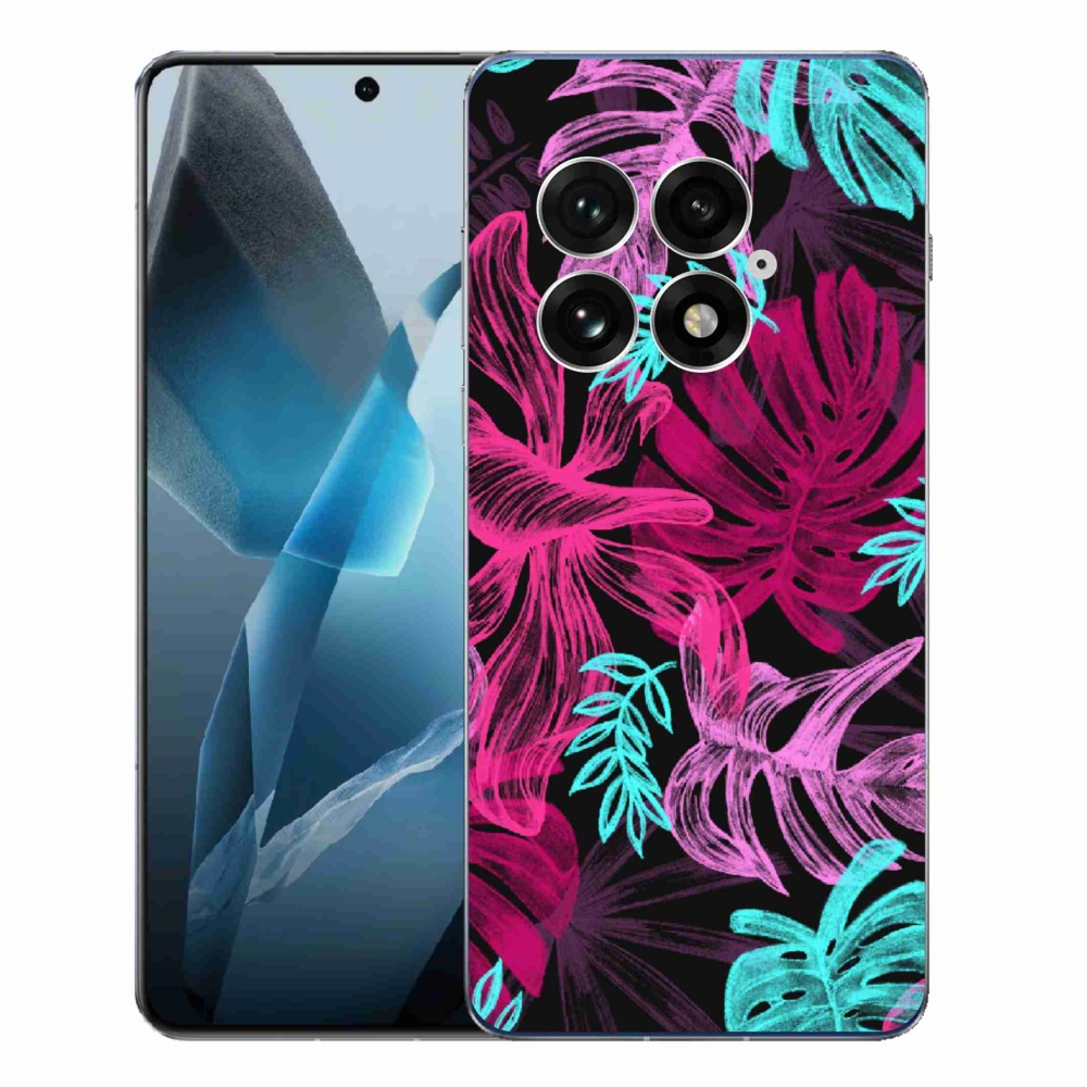 Zselés borítás mmCase a One Plus 13-hoz - virágok 1