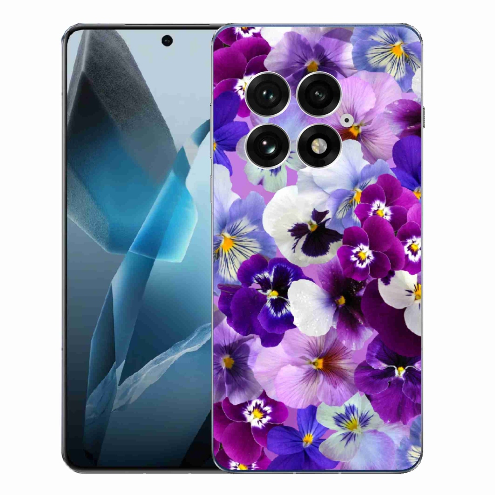 Zselés borítás mmCase a One Plus 13-hoz - virágok 9