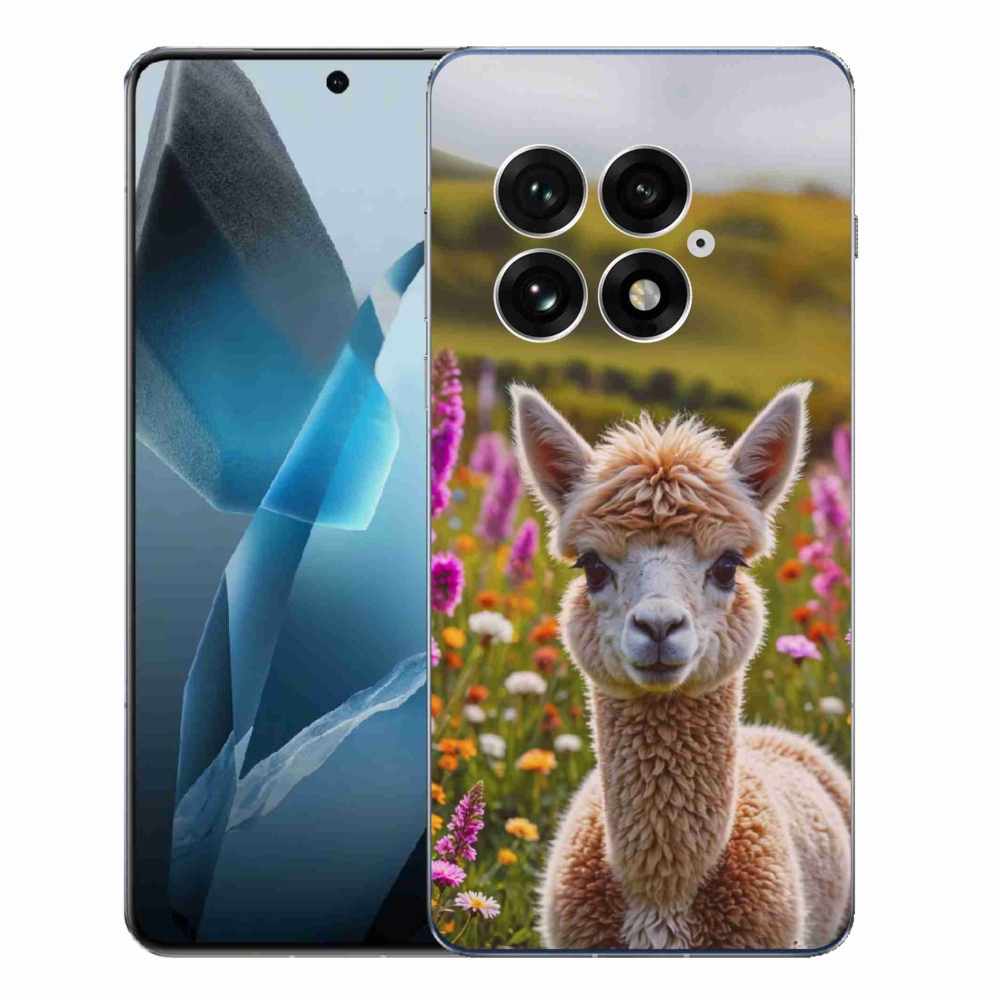 Zselés borítás mmCase for One Plus 13 - láma a réten
