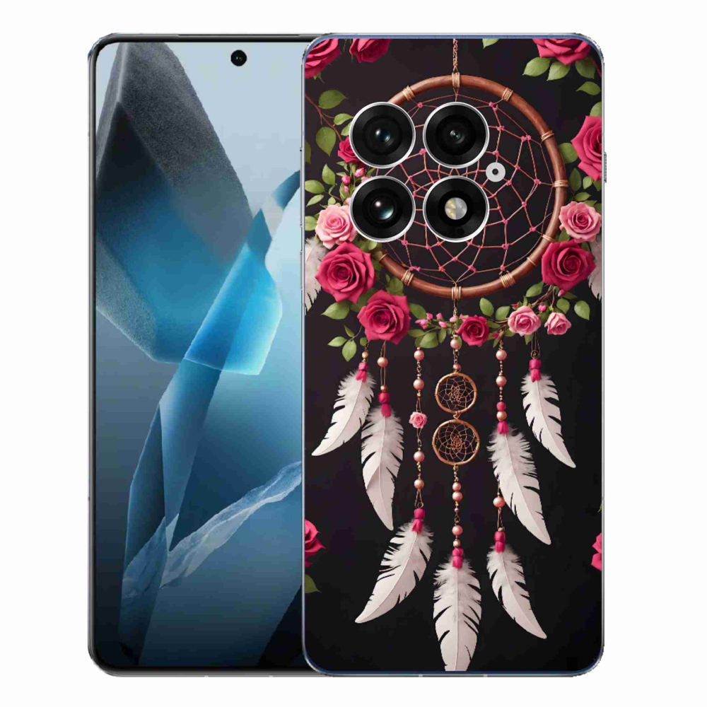 Gél borító mmCase a One Plus 13-hoz - álomfogó rózsákkal