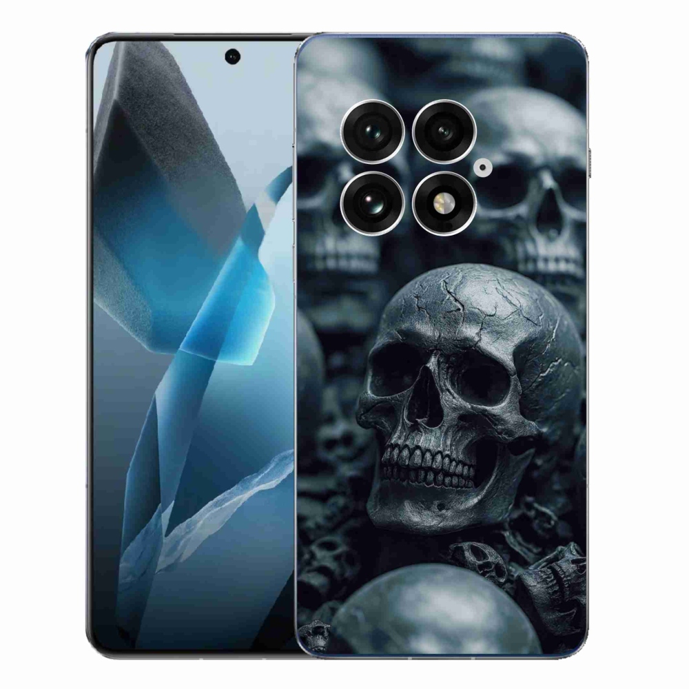 Zselés borítás mmCase a One Plus 13-hoz - koponya 2