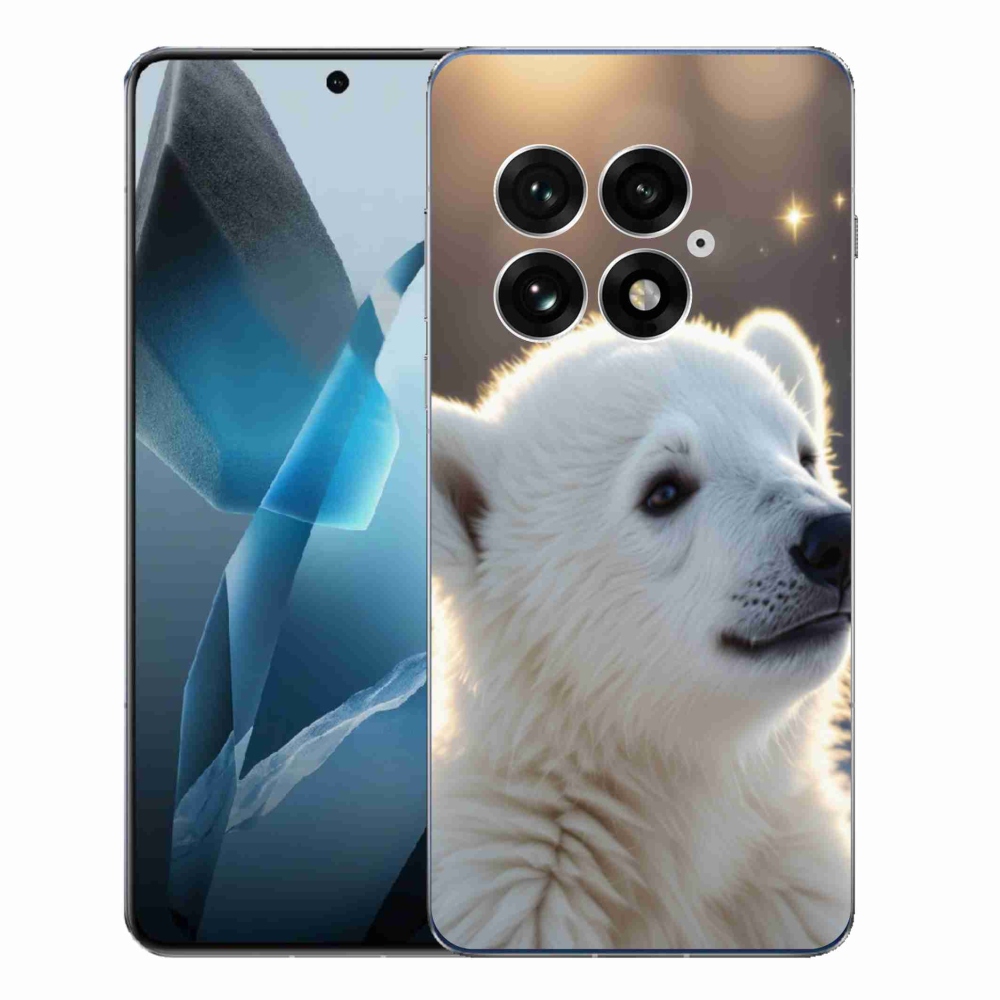 Zselés tok mmCase a One Plus 13-hoz - jegesmedve