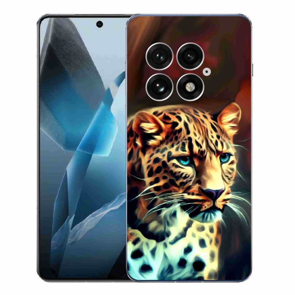 Zselés borítás mmCase a One Plus 13-hoz - leopárd