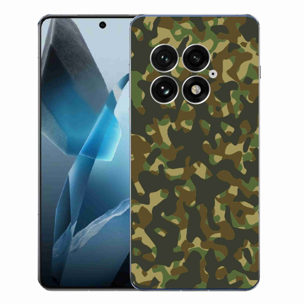 Zselés borítás mmCase a One Plus 13-hoz - terepszínű minta 1