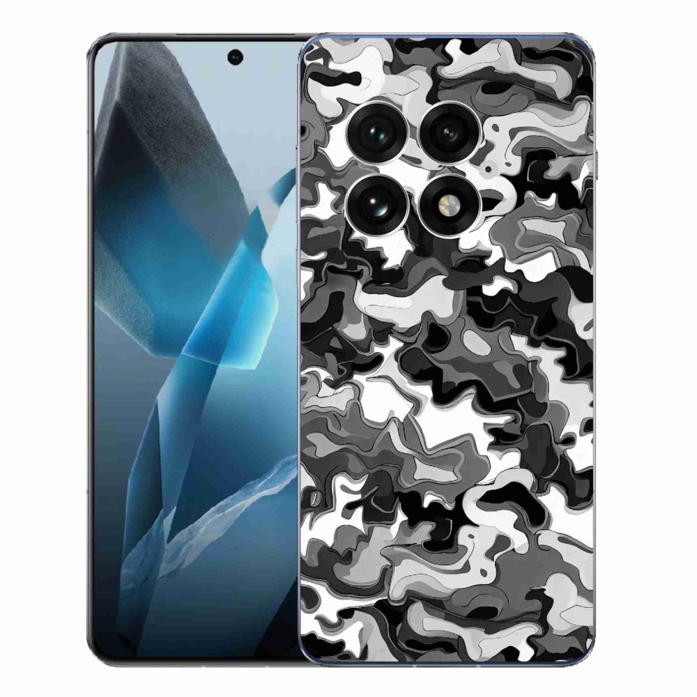 Zselés borítás mmCase a One Plus 13-hoz - terepszínű minta 3