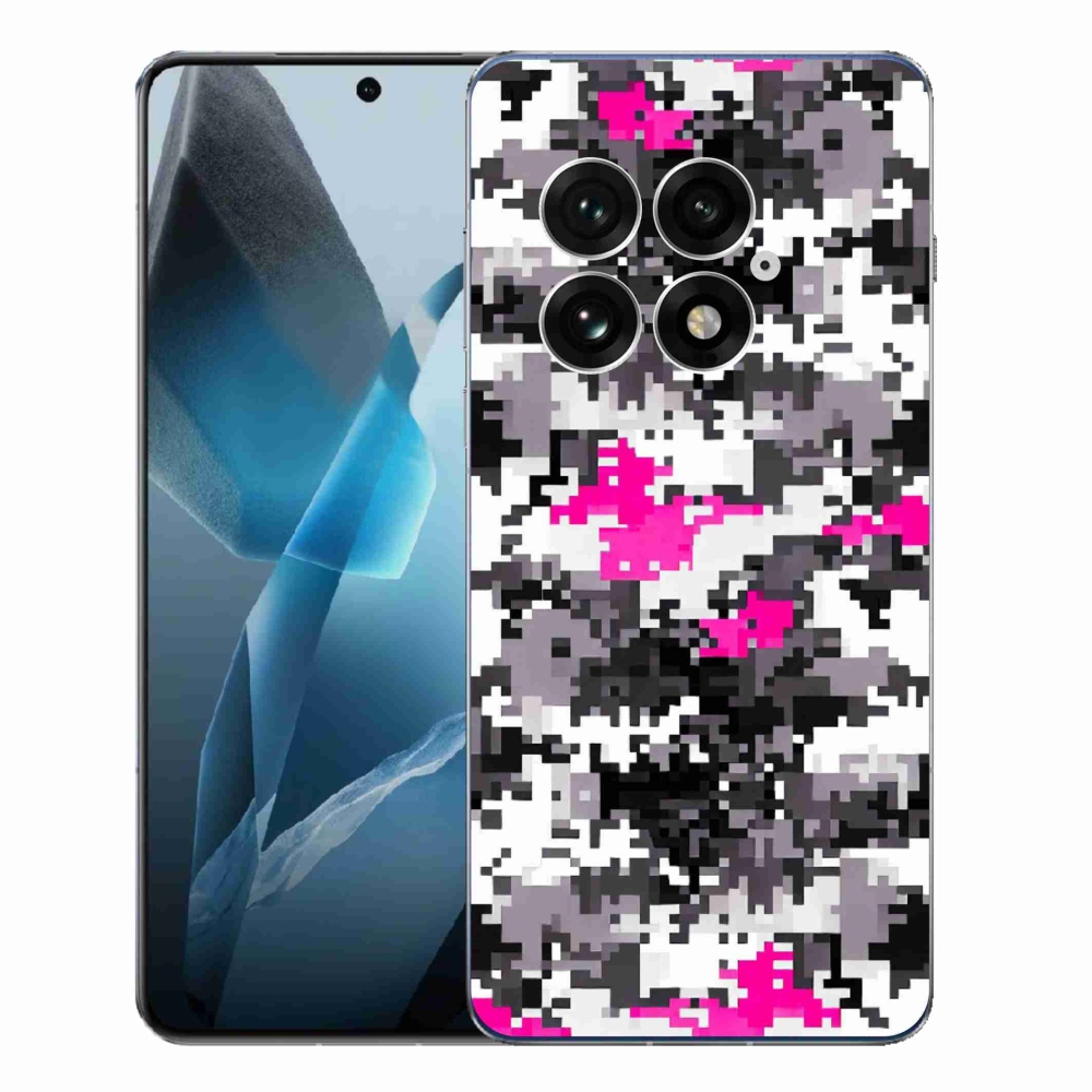 Zselés borítás mmCase a One Plus 13-hoz - terepszínű minta 4