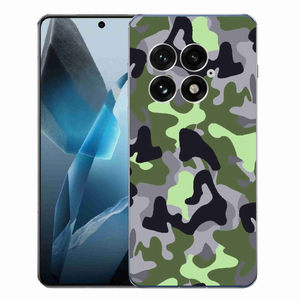 Zselés borítás mmCase a One Plus 13-hoz - terepszínű minta 7