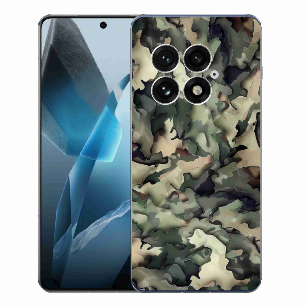 Zselés borítás mmCase a One Plus 13-hoz - terepszínű minta 9