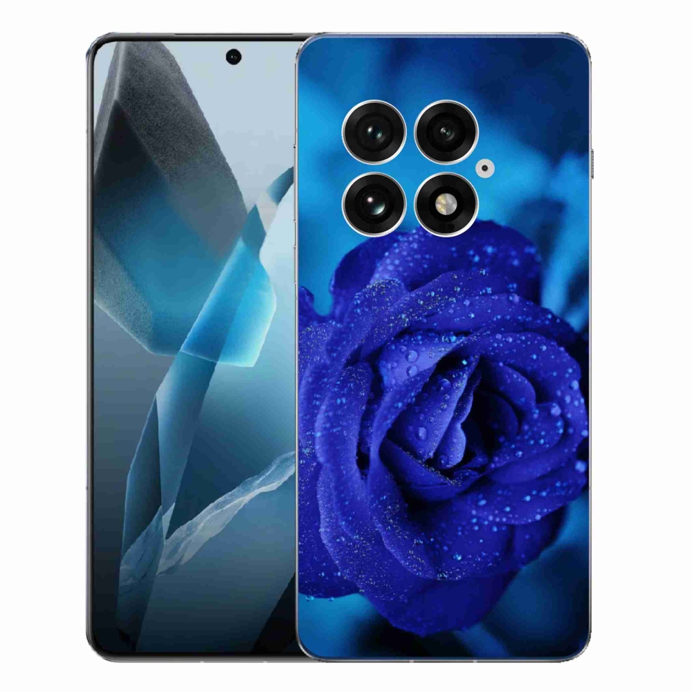 Zselés borítás mmCase One Plus 13-hoz - kék rózsa