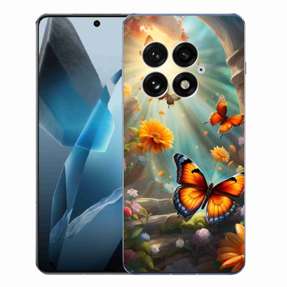 Gél borítás mmCase on One Plus 13 - pillangókert 2