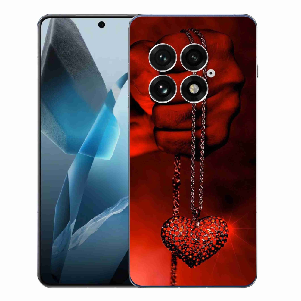 Zselés borítás mmCase a One Plus 13-hoz - nyaklánc